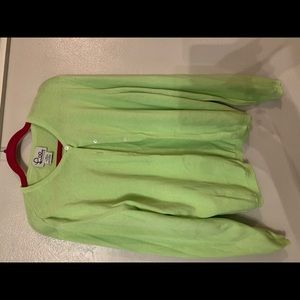 Lilly Pulitzer white label cardigan